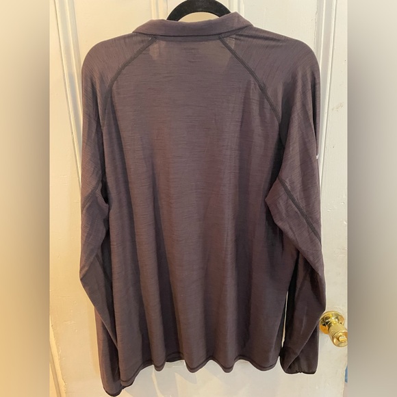 Old Navy Charcoal Quarter-Zip Pullover - Picture 2 of 2